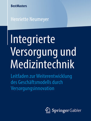 cover image of Integrierte Versorgung und Medizintechnik